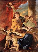 POUSSIN, Nicolas St Cecilia af oil painting